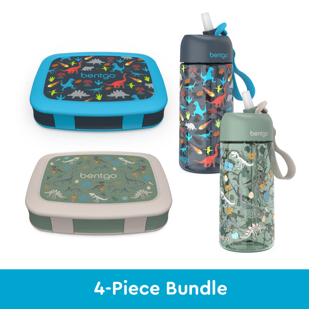 bentgo-kids-prints-lunch-boxes-and-water-bottles-t8 bentgo-lunch-box-bottle-bundle-dinsoaur-fossils-1.jpg