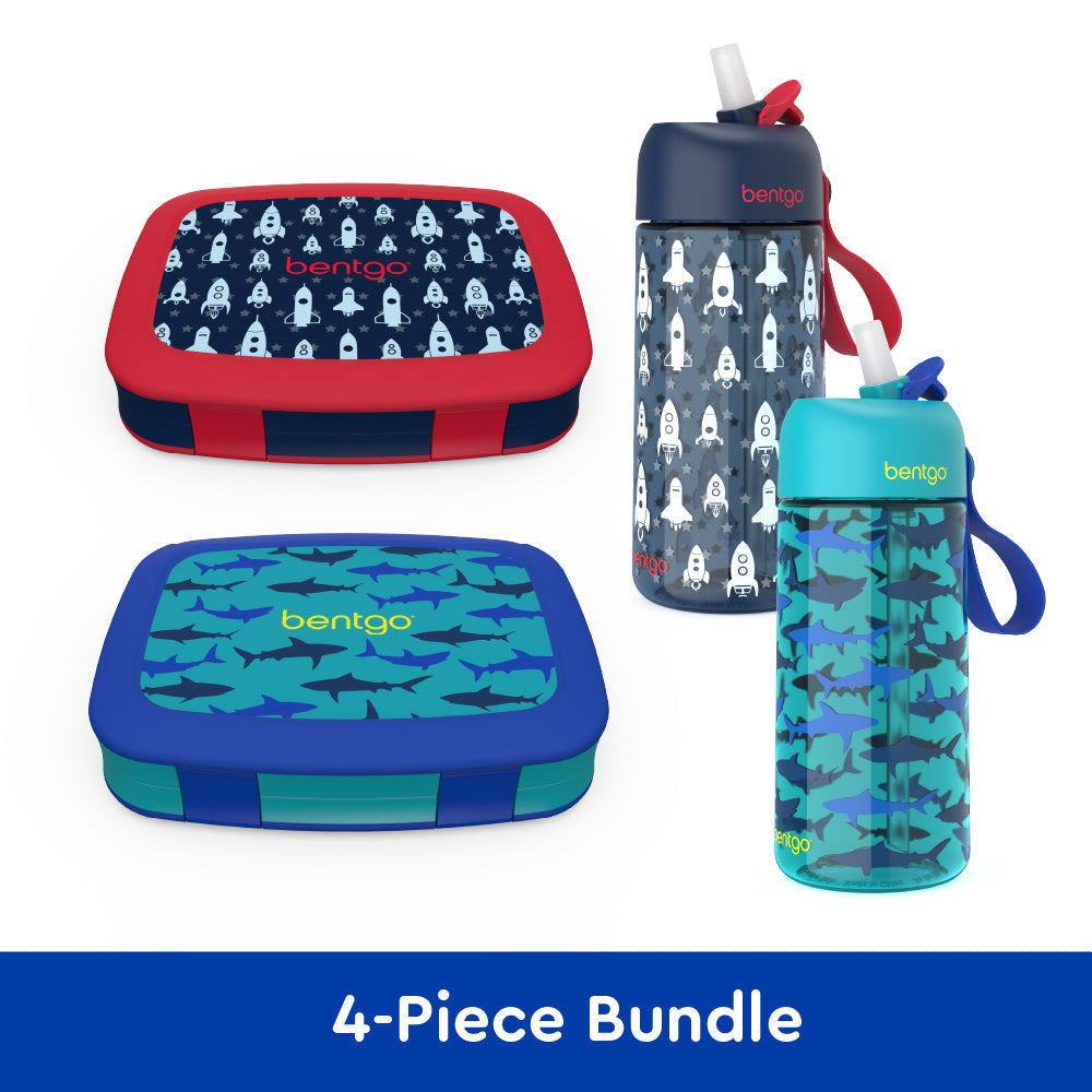 bentgo-kids-prints-lunch-boxes-and-water-bottles-t8 bentgo-lunch-box-bottle-bundle-rocket-shark-1.jpg